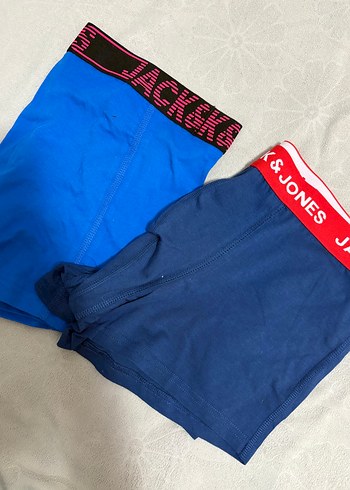 Jack&jones Erkek Mavi Fitted Boxer 2'li Set