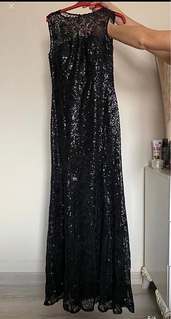 Payetli abiye - Görsel 3