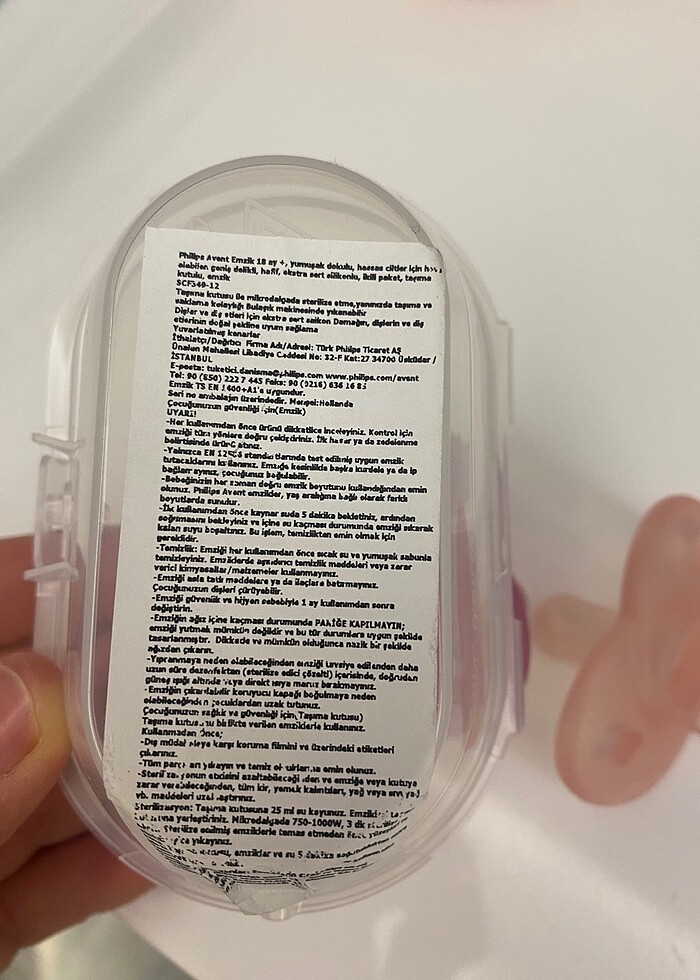 Philips Avent emzik - Görsel 2