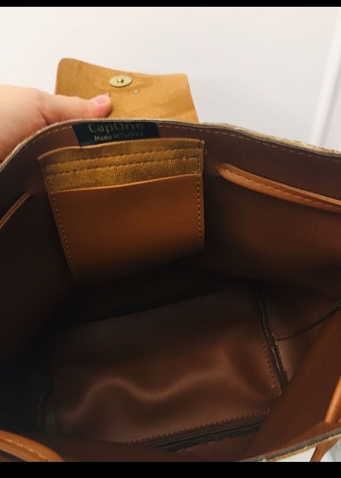 Süet çanta - Görsel 2