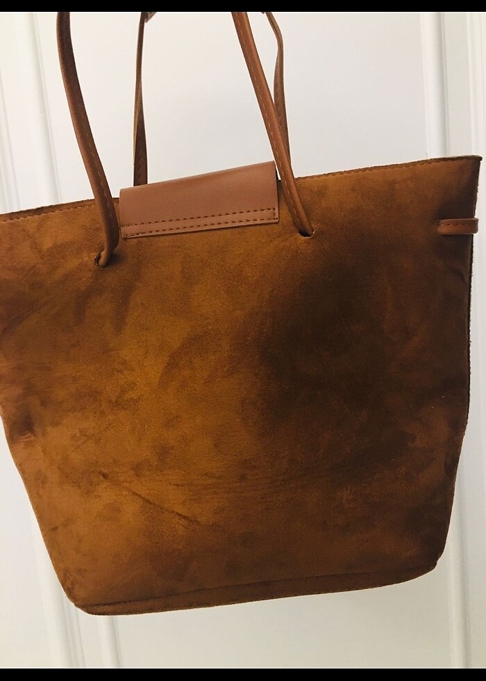 Süet çanta - Görsel 4