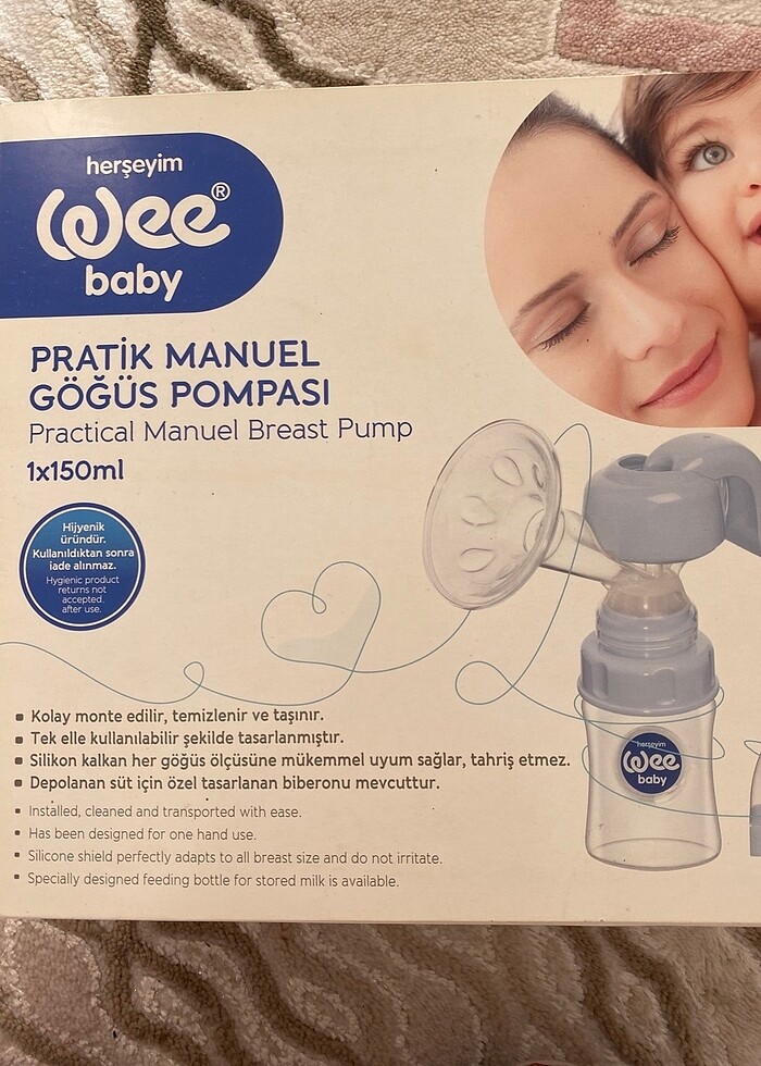 Wee Manuel göğüs pompası - Görsel 2