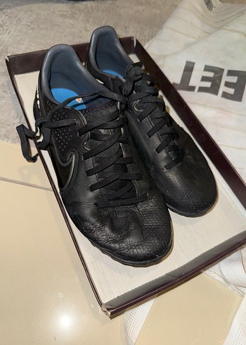 Siyah Erkek Futbol Ayakkabısı Velcro