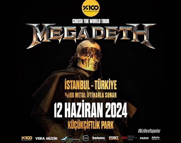 Megadeth bileti