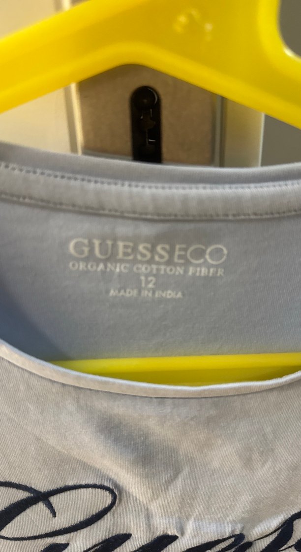 Guess Baskılı Gri Kısa Kollu çocuk tişörtü - Görsel 3