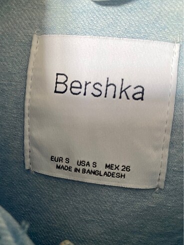 s Beden BERSHKA KOT CEKET