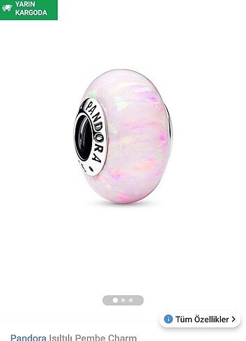 Beden mavi Renk PANDORA CHARM