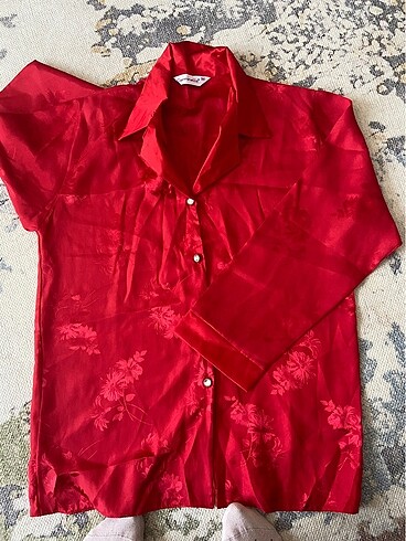 Saten pijama takımı