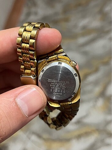 Beden altın Renk Citizen Automatic 21 Jewels