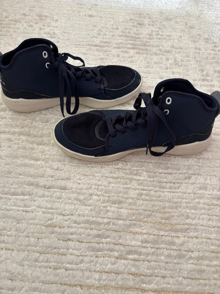 Erkek  Koyu Mavi Spor Ayakkabı - Görsel 5