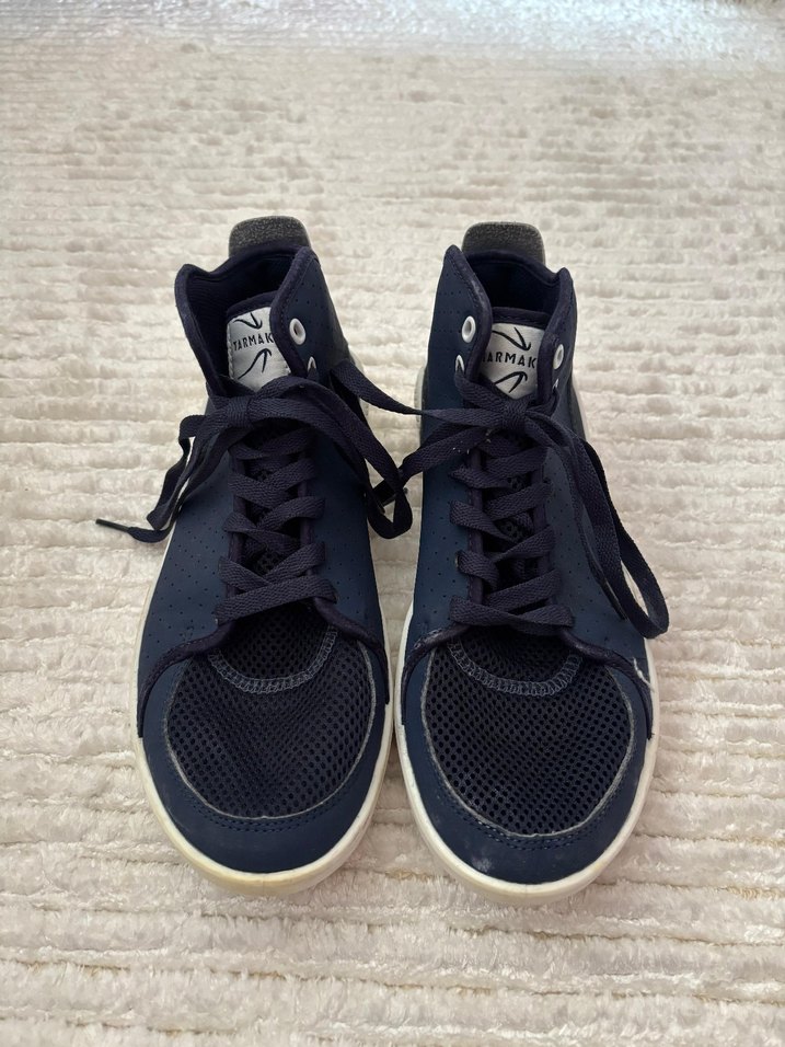 Erkek  Koyu Mavi Spor Ayakkabı - Görsel 3