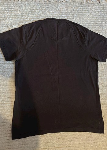 Siyah Rock Punk Baskılı Erkek Tişört - Görsel 4