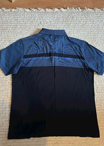 Düğmeli Lacivert Erkek Polo Tişört - Görsel 2