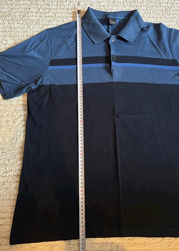 Düğmeli Lacivert Erkek Polo Tişört - Görsel 4