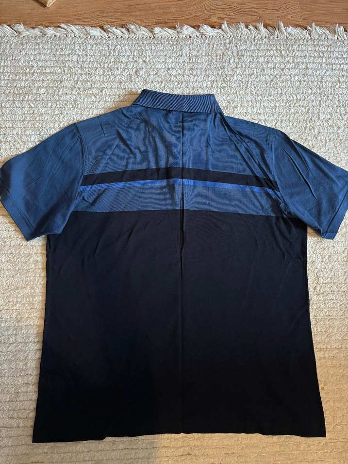 Düğmeli Lacivert Erkek Polo Tişört - Görsel 2