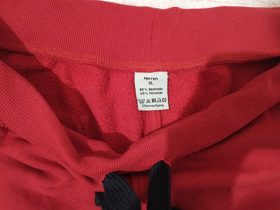 Kırmızı Rahat Kesim Hamile Şortu - Görsel 3