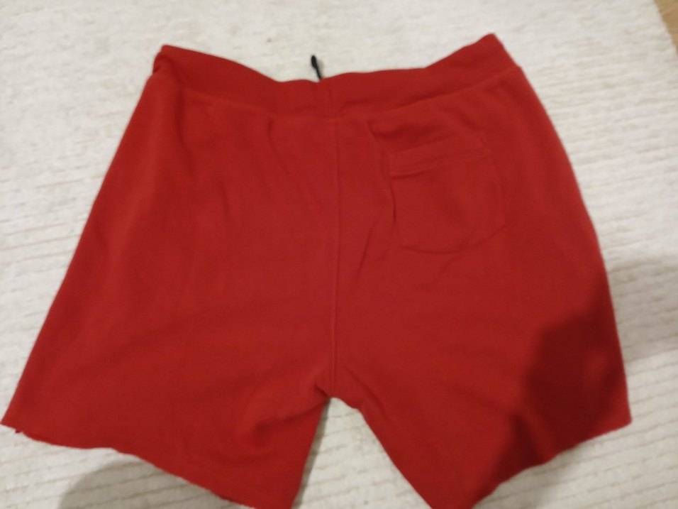 Kırmızı Rahat Kesim Hamile Şortu - Görsel 2