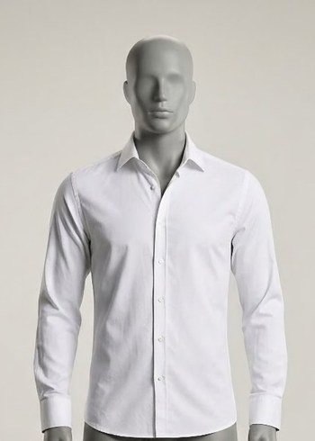 Altınyıldız Sikligin Simgesi Beyaz Slim Fit Gomlek