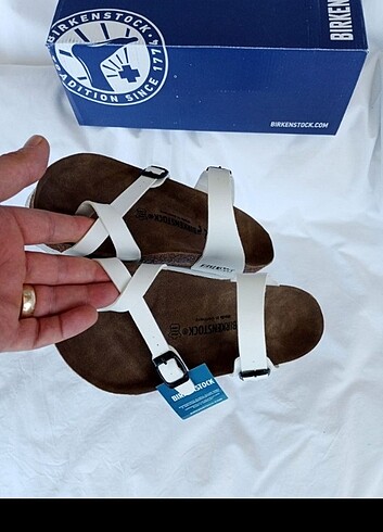 38 Beden Birkenstock Çapraz Terlik 36/40 Arası Numaralar 