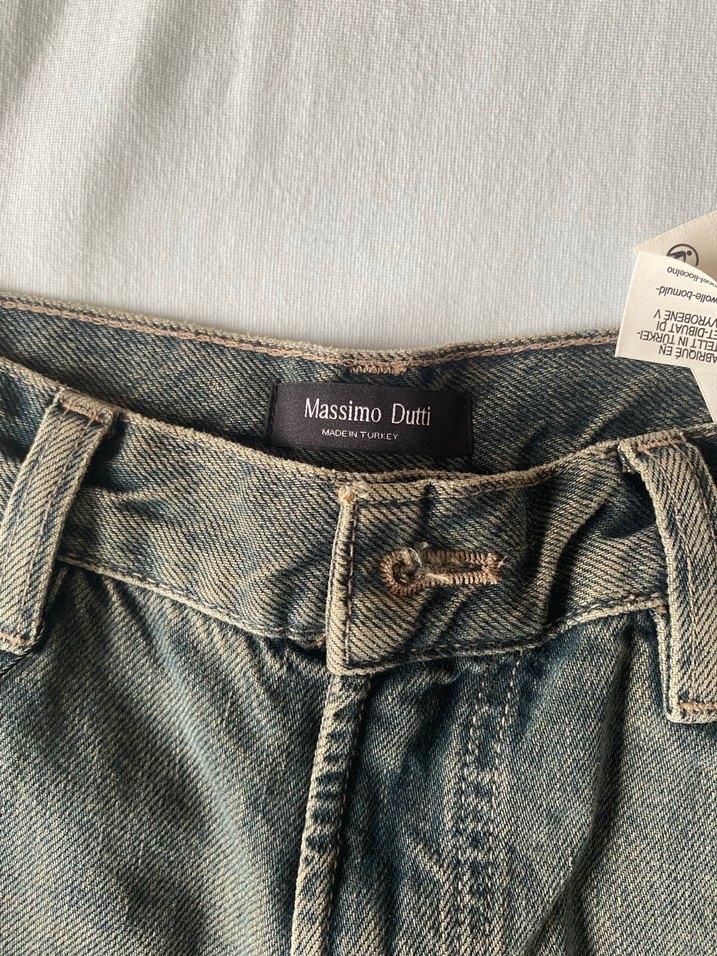 Yüksek Bel Açık Gri Denim Jean — görsel 3/5