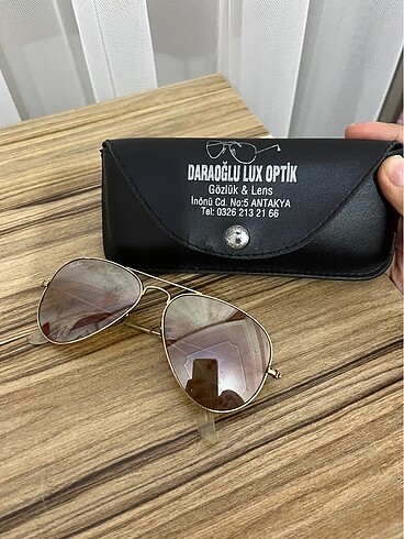 Ray Ban Rayban gold damla gözlük