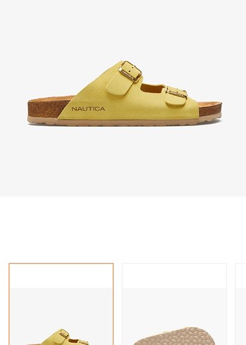 Nautica Sari Cift Tokali Rahat Terlik