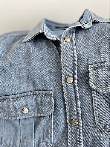 Mavi Jeans Mavi kot gömlek m beden slim fit