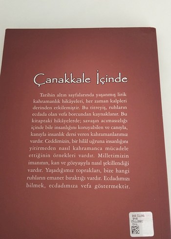 Çanakkale İçinde - Tarih Kitabı