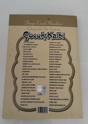 Çocuk Kalbi - Edmondo De Amicis