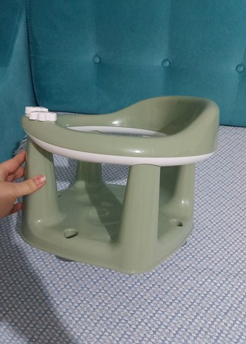 Yeşil Plastik Bebek Mama Sandalyesi - Görsel 2