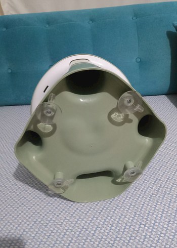 Yeşil Plastik Bebek Mama Sandalyesi - Görsel 3