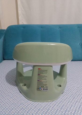 Yeşil Plastik Bebek Mama Sandalyesi - Görsel 4