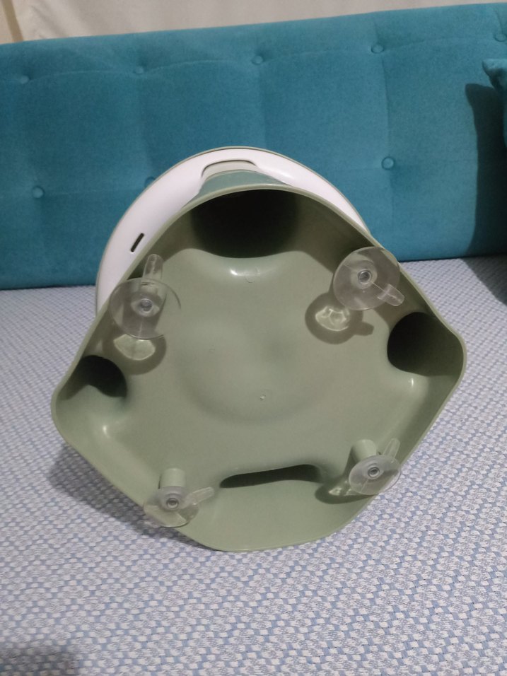 Yeşil Plastik Bebek Mama Sandalyesi - Görsel 3