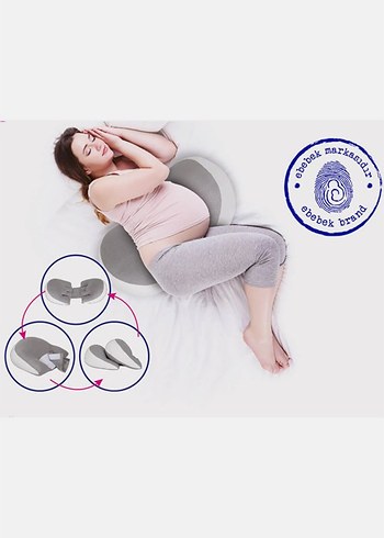 Gri Hamile Minderi - Görsel 6