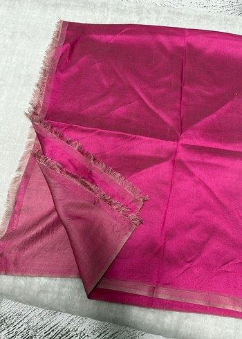 Pembe Işıltılı İpek Görünümlü Kadın Eşarp
