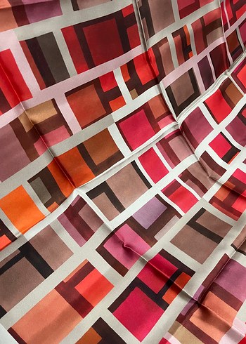 Belli İpek eşarp - Görsel 2