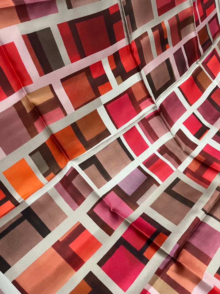 Belli İpek eşarp - Görsel 2