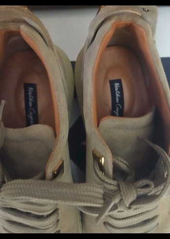 Neslihan canpolat Bej Süet deri Günlük Ayakkabı - Görsel 2