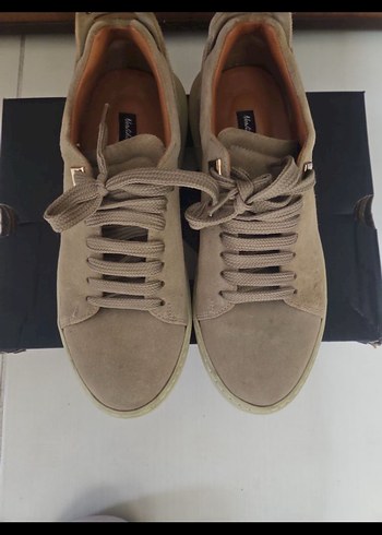 Neslihan canpolat Bej Süet deri Günlük Ayakkabı - Görsel 3