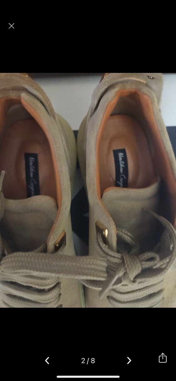 Neslihan canpolat Bej Süet deri Günlük Ayakkabı - Görsel 2