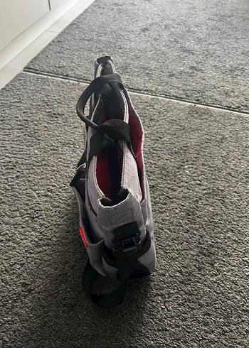 Gri Skip Hop Bebek Çantası - Görsel 3