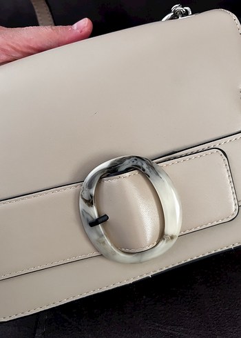 Stradi Bej Deri Zincir Detaylı Kadın Çanta - Görsel 5