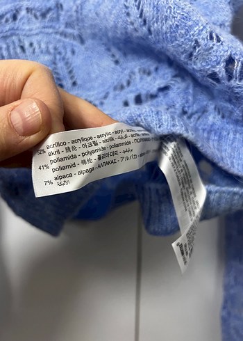 Zara  kaşmir içeren yünlü Kazak - Görsel 4