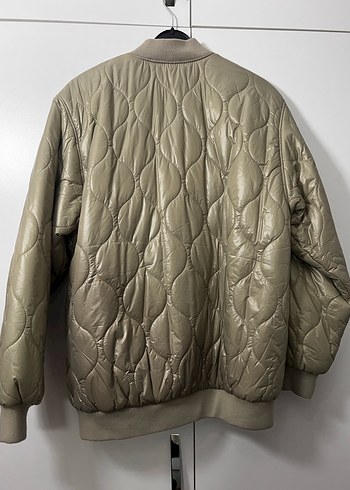 H&M bomber Ceket, Düğmeli, Rahat Kesim - Görsel 3