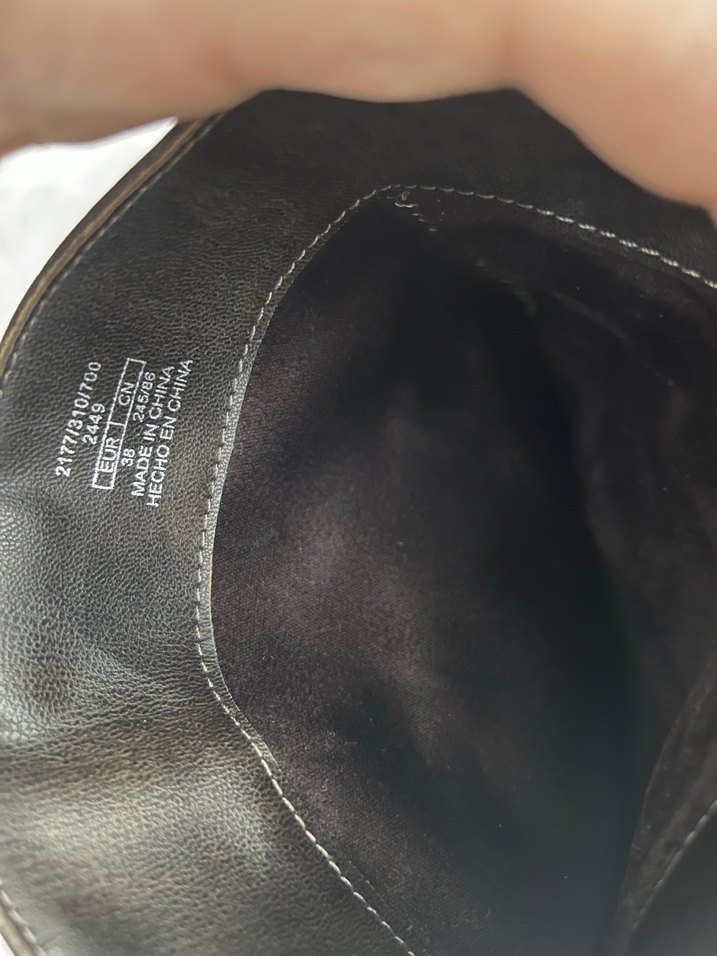 Zara Kahverengi Biker Çizme - Görsel 4