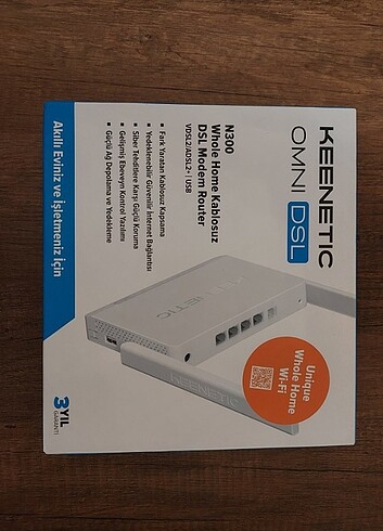 Keenetic OMNI DSL N300 Whole Home Kablosuz DSL Modem Router - Görsel 4