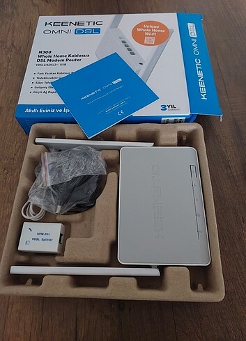 Keenetic OMNI DSL N300 Whole Home Kablosuz DSL Modem Router - Görsel 5