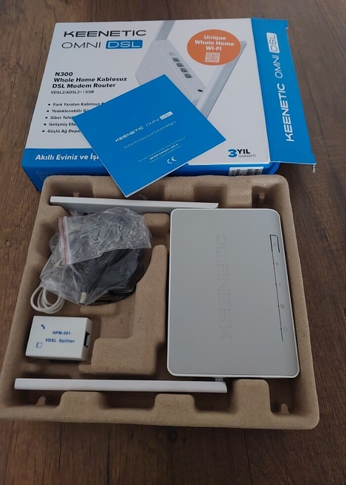 Keenetic OMNI DSL N300 Whole Home Kablosuz DSL Modem Router - Görsel 5