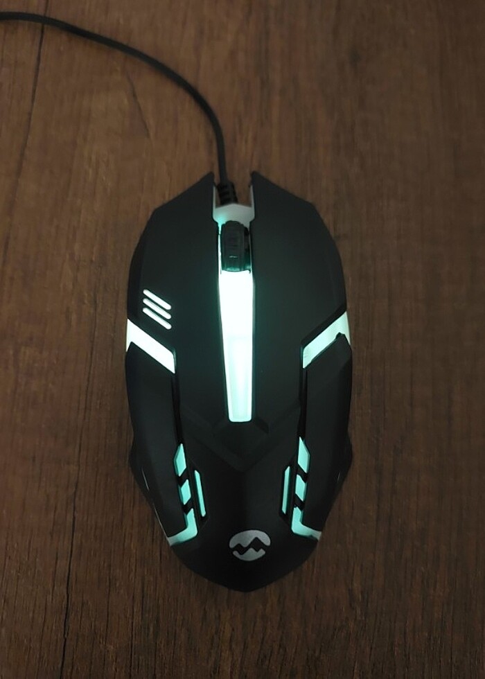 Everest sm g62 kablolu aydınlatmalı oyuncu mouse - Görsel 5