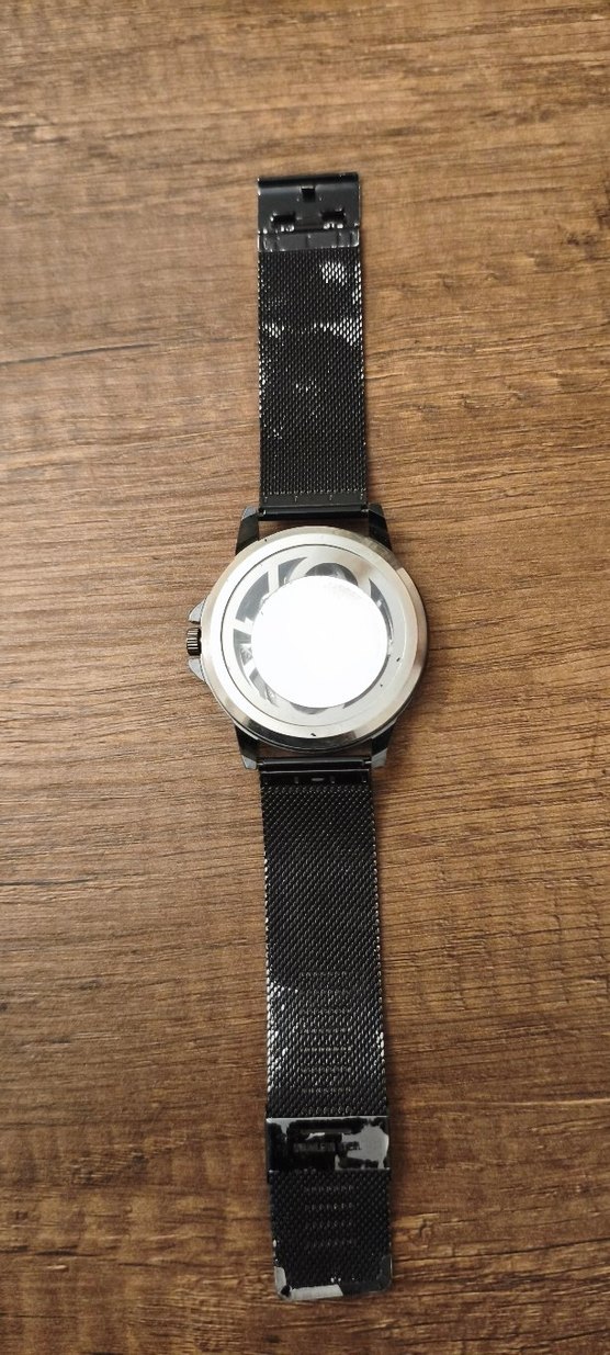 Aqua di Polo Siyah Kol Saati - Görsel 3